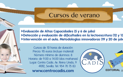 Centro Cadis abre el plazo de matriculación de los cursos de verano